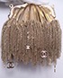 Kiss Lock CC Chain Fringe Miaudiere Clutch, other view